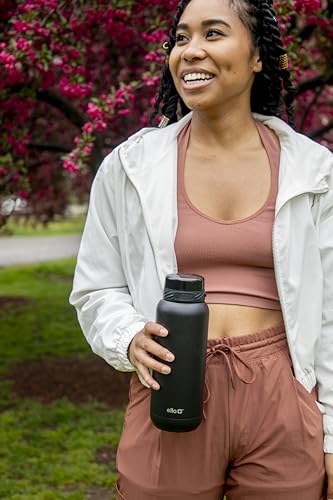 Ello Cooper 32oz Stainless Steel Water Bottle with Straw and Handle Q4598