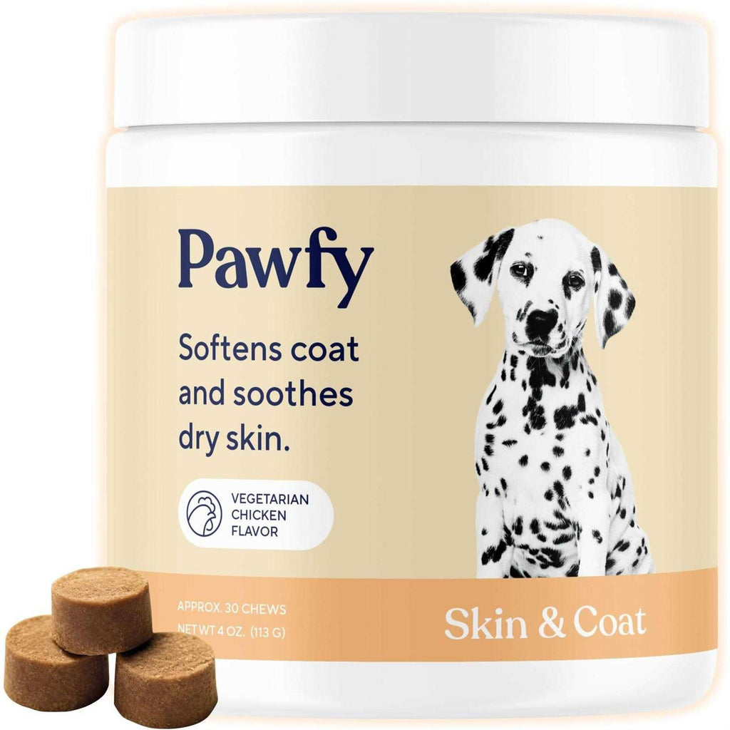 Pawfy Skin &amp; Coat Soft Chews - Pet Supplies online store