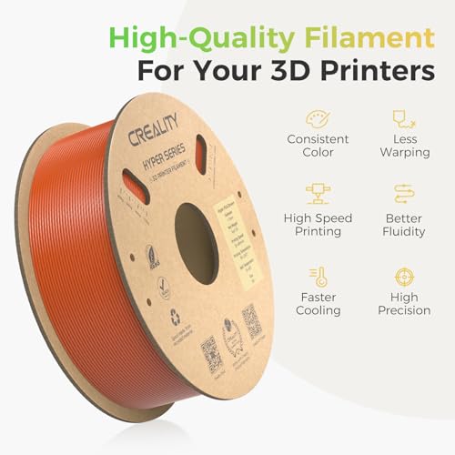 Creality PLA Plus Filament 1.75mm Rainbow Multicolor 1KG Spool O376011