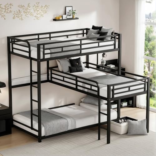 Queen Size Murphy Bed with Desk & Charging Station, White K505073