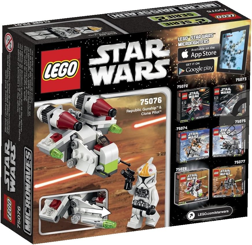 LEGO Star Wars Microfighters Republic Gunship 75076 C928