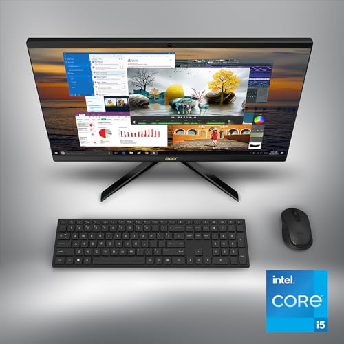 Acer Aspire C24-1700-UR12 AIO Desktop 23.8" FHD IPS, Intel Core i5, 512GB SSD, Windows 11 I7483