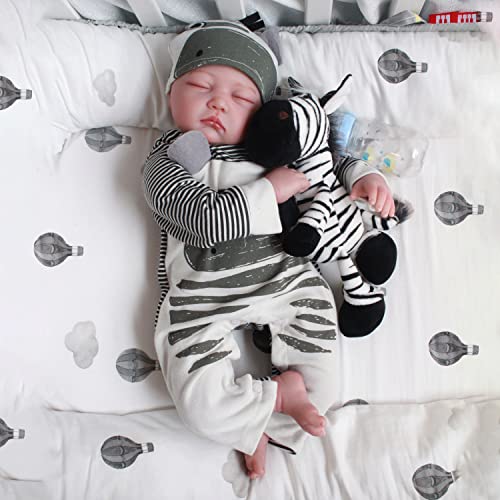 CHAREX 22 Inch Lifelike Reborn Baby Boy Doll Y200