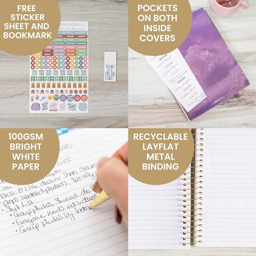 bloom daily planners 2024-2025 Academic Year Day Planner, Weekly/Monthly Dated Organizer Z213750