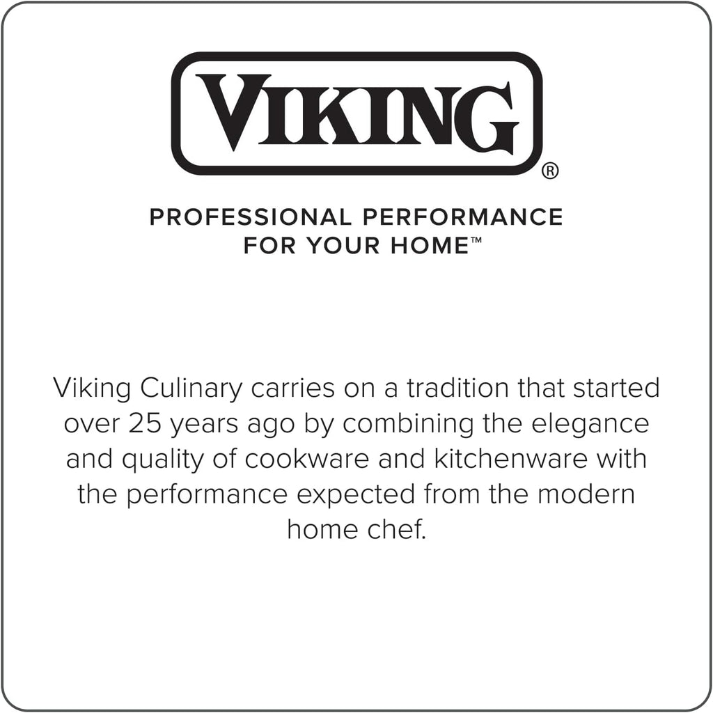 Viking Culinary 4-Ply Copper Clad Cookware Set, 9 Piece, Oven Safe B51011