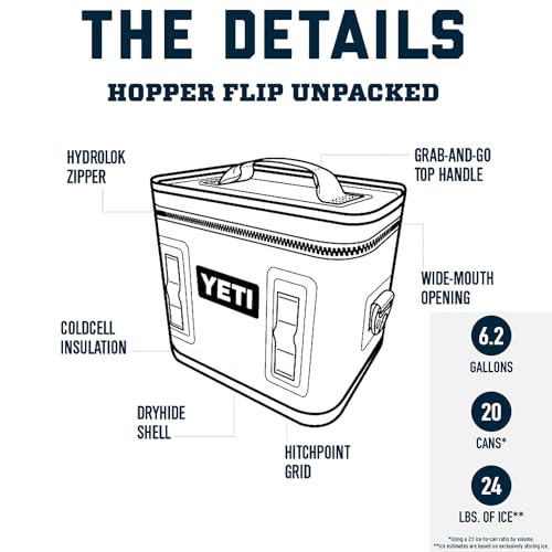 YETI Hopper Flip 18 Portable Soft Cooler I64804
