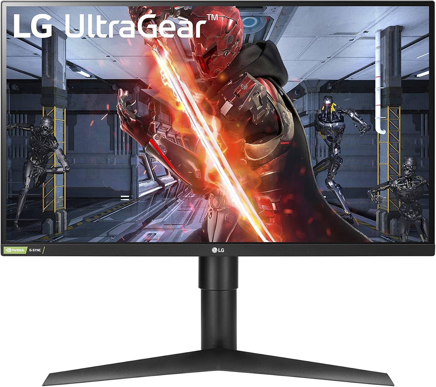 LG 27GL83A-B 27 Inch Ultragear QHD IPS 1ms NVIDIA G-SYNC Compatible Gaming Monitor, Black (Renewed)