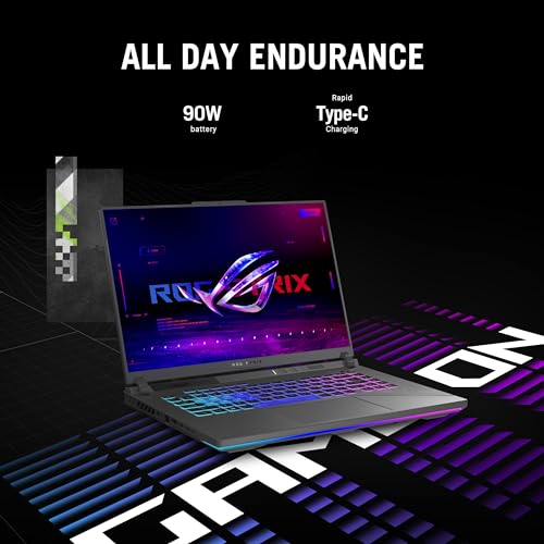 ASUS ROG Strix G16 (2024) Gaming Laptop, 16” QHD 240Hz, RTX 4060, Core i9 W5289
