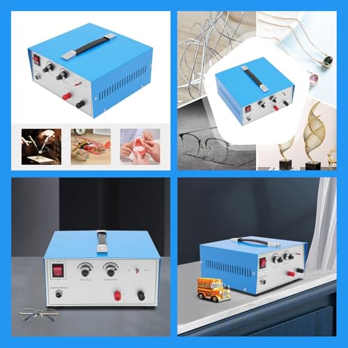 Jewelry Spot Welder, 500W Adjustable Pulse Welding Machine with Foot Pedal B1280