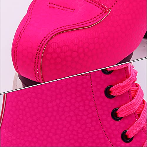 High-top Roller Skates for Women & Girls with Shiny Wheels Y727472