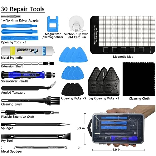 135 in 1 Precision Screwdriver Set for Laptop, PC, Phone & Console Repair F85806