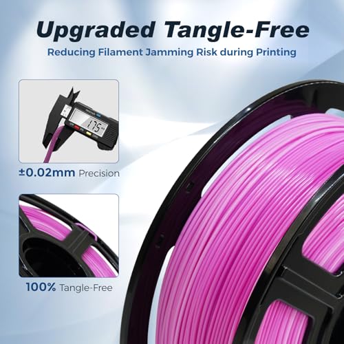 FLASHFORGE Rapid PLA Filament 1.75mm Ruby Red, 1kg Spool B504