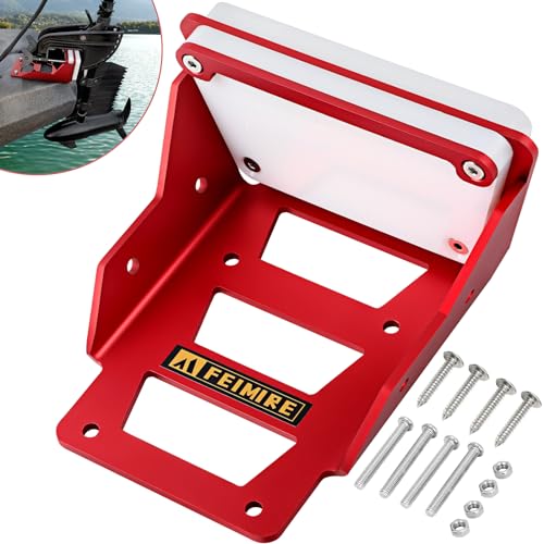 Universal Kayak Trolling Motor Mount Heavy-Duty Aluminum Bracket for up to 3HP Black B31326