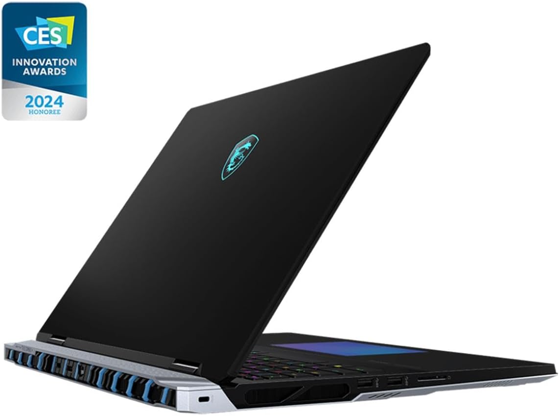 MSI Titan 18 HX 18" 4K 120Hz Gaming Laptop, Intel Core i9, 64GB RAM, 4TB SSD, RTX 4090 U604