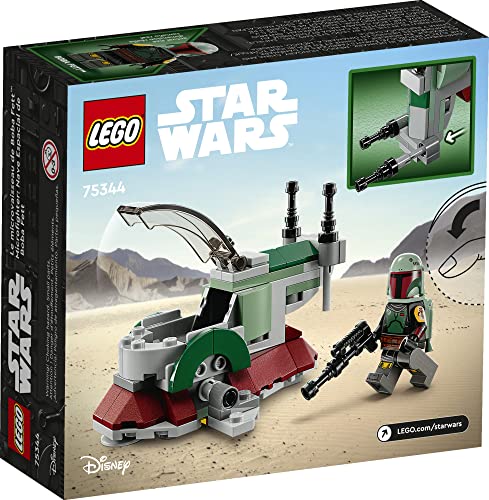 LEGO Star Wars Boba Fett's Starship Microfighter 75344 Building Toy Y88006