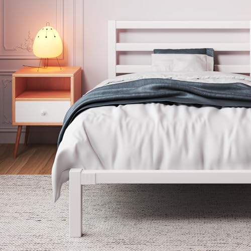 Full Size Heavy Duty Metal Platform Bed Frame with Under Bed Storage, Black R9813