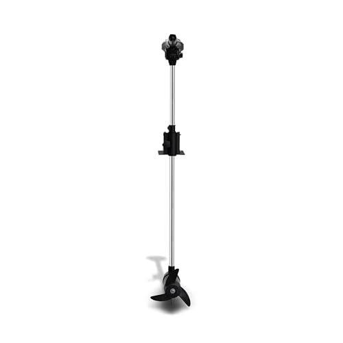 Newport Vessels Newport Pontoon-Series 55lb Thrust Saltwater Electric Trolling Motor with Deck Mount Bracket A2943