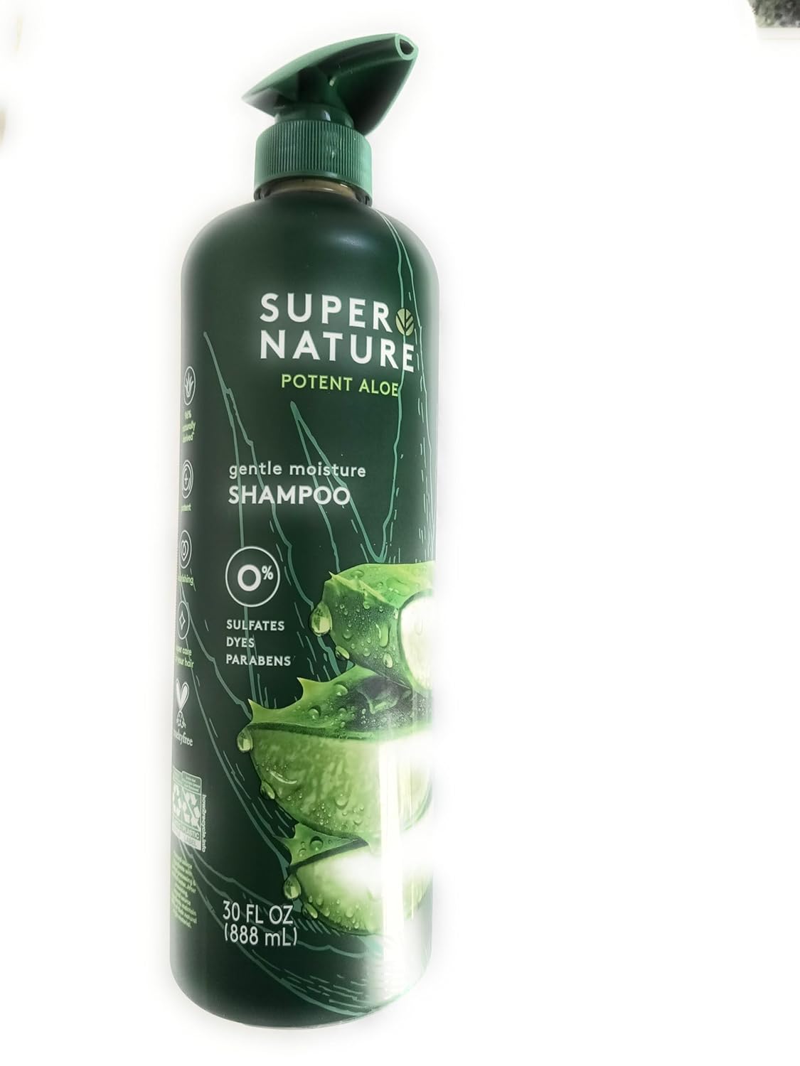 Super Nature Potent Aloe Gentle Moisture Shampoo 30 Fl Oz Q42227