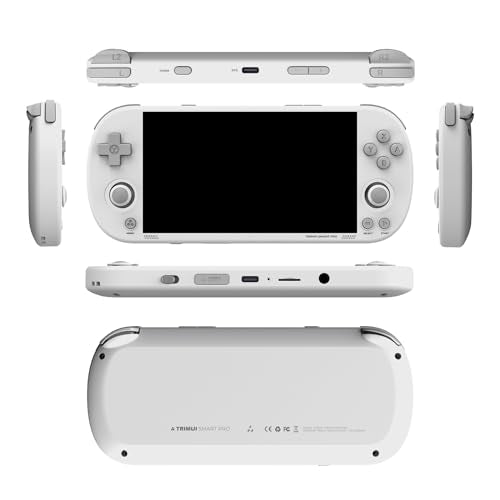 Trimui Smart Pro 4.96" Handheld Game Console with 128G SD Card (Black) U327