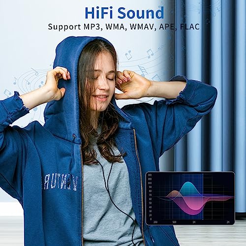 MP3 Player with 32GB Micro SD Card, Speaker, FM Radio, Voice Recorder G1282