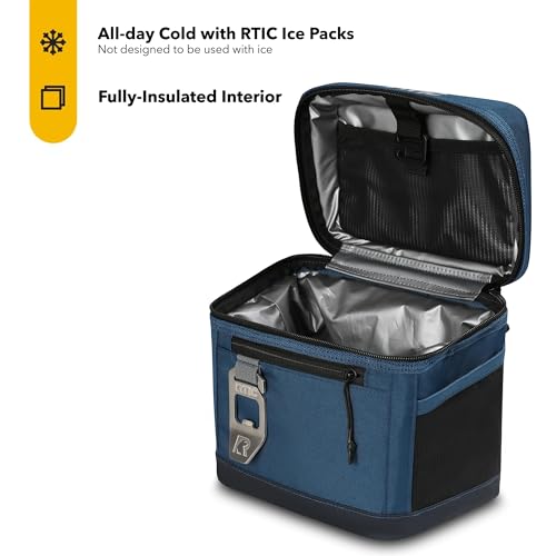 RTIC 6 Can Everyday Cooler, Soft Sided Insulated Portable Cooler P32051