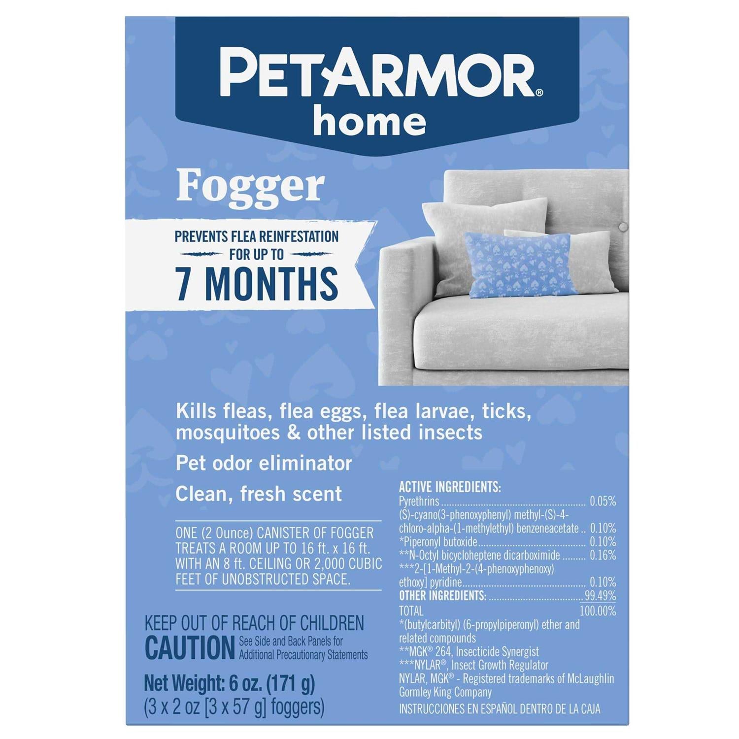 PetArmor Flea & Tick Home Fogger S87508