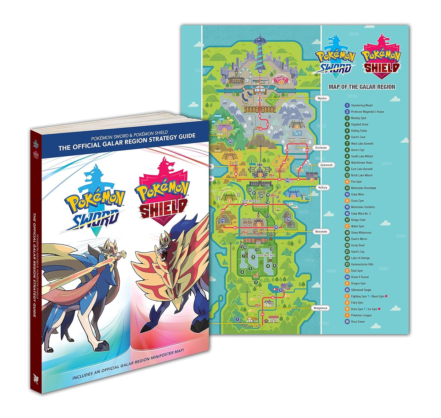 Pokemon Sword & Shield Off Galar Strategy Guide J191437