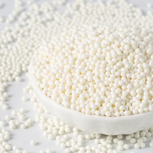 Christmas Sprinkles Bulk 1 lb - Red White Green Round Baking Toppings O347849
