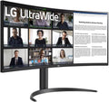 LG 34BR55QC-B 34'' UltraWide QHD Curved Monitor with USB Type-C
