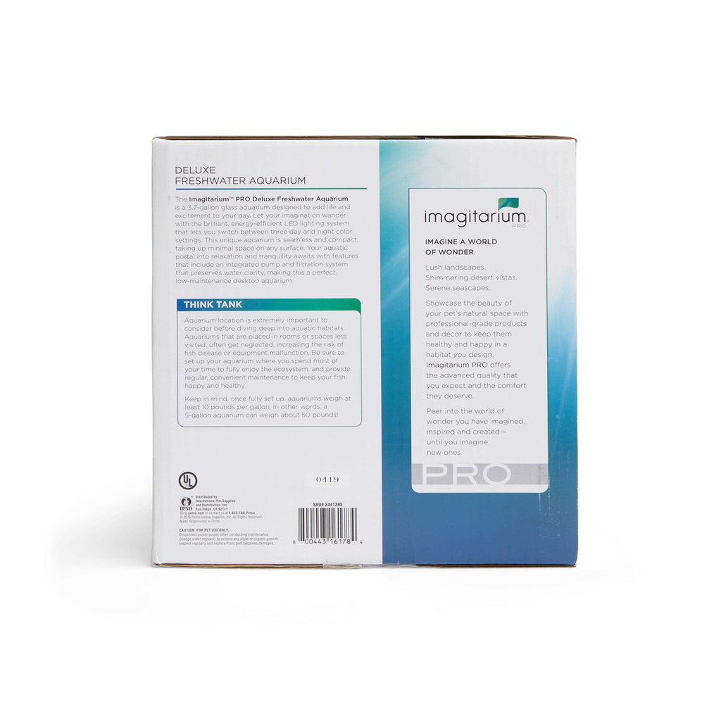 Imagitarium Pro Delux Freshwater Aquarium 3.7-gallon G6075