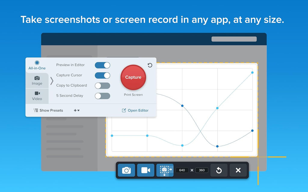 Snagit 2024 Screen Capture & Image Editor for PC/Mac U102813