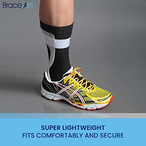 BraceOn AFO Foot Drop Brace for Men, Left I816
