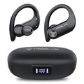 TREBLAB X3 Pro True Wireless Earbuds, Bluetooth 5.3, 145H Playtime, Sports Earbuds with Earhooks, Earphones for Phone