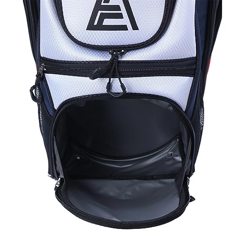 ASK ECHO T-Lock Golf Cart Bag 14-Way Organizer with Rain Cover S60095
