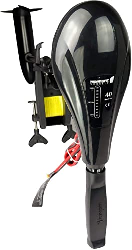 Newport X-Series 55lb Transom Mounted Saltwater Trolling Motor with LED Battery Indicator D62963