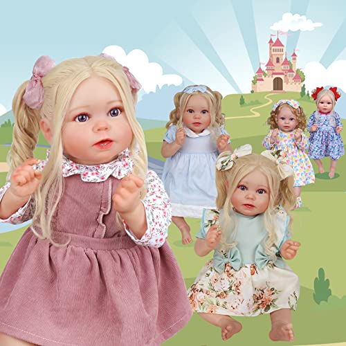 BABESIDE Lifelike Reborn Baby Doll 20" Soft Body Girl with Gift Box I2014