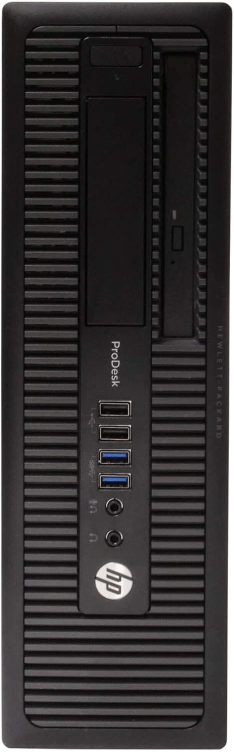 HP ProDesk 600G1 Desktop PC, Intel Core i5, 4GB RAM, 500GB HDD, 24in Monitor, Renewed R762