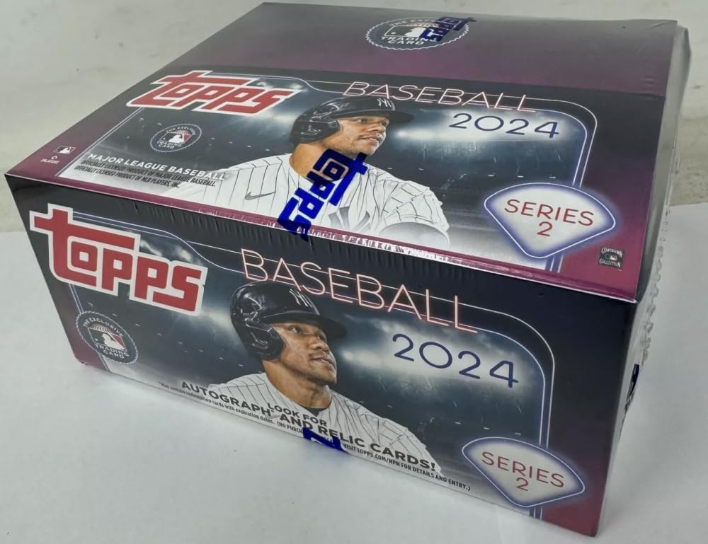 2024 Topps Series 2 Baseball Factory Sealed Retail Display Box 20 Packs, 280 Cards G40281