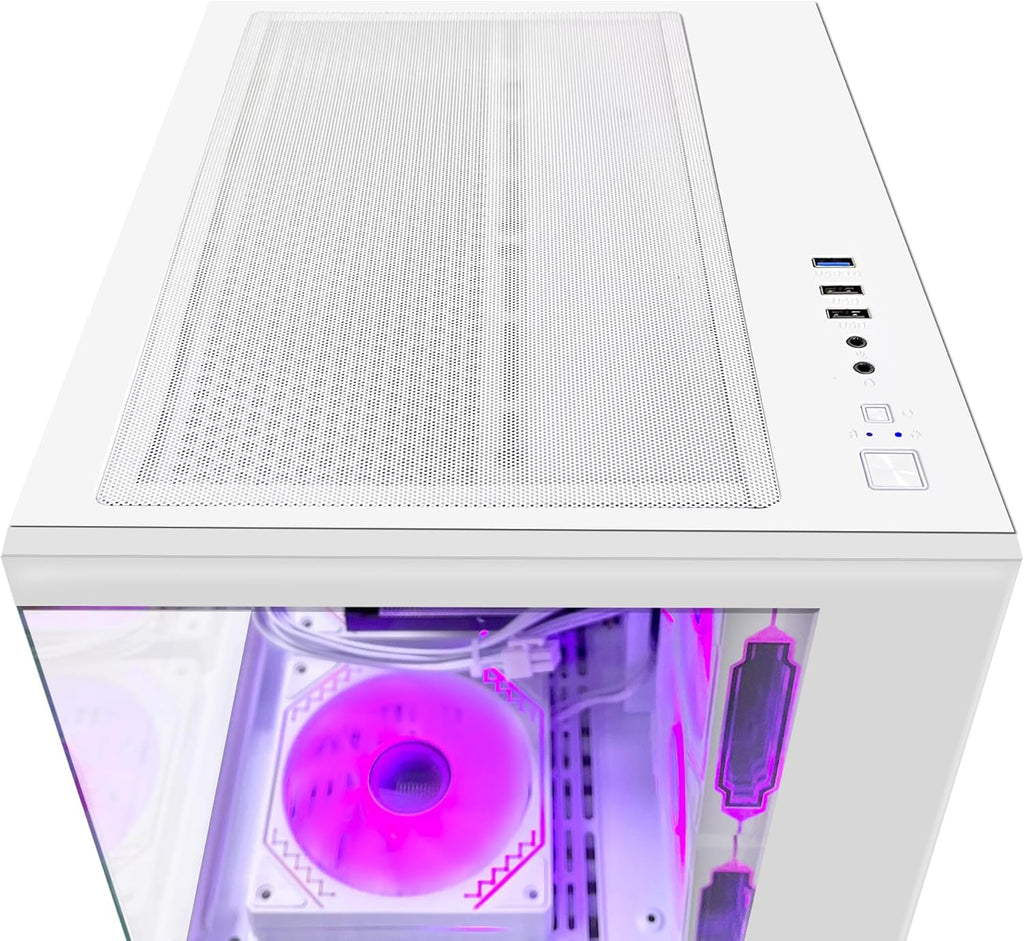Gaming PC AMD Ryzen 5 5600X RTX 4060 16GB RAM 1TB SSD Windows 11 Pro White U552378