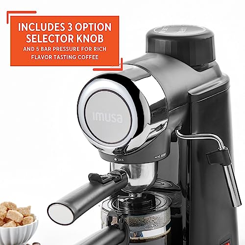 Imusa 4 Cup Epic Electric Espresso Maker, Red U436478