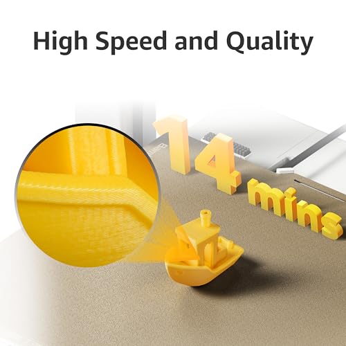 Bambu Lab A1 3D Printer, Multi-Color, High Speed, 256mm³ Build Volume E8007