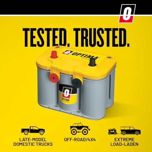 OPTIMA D75/25 YellowTop Dual Purpose Sealed AGM Battery J9605