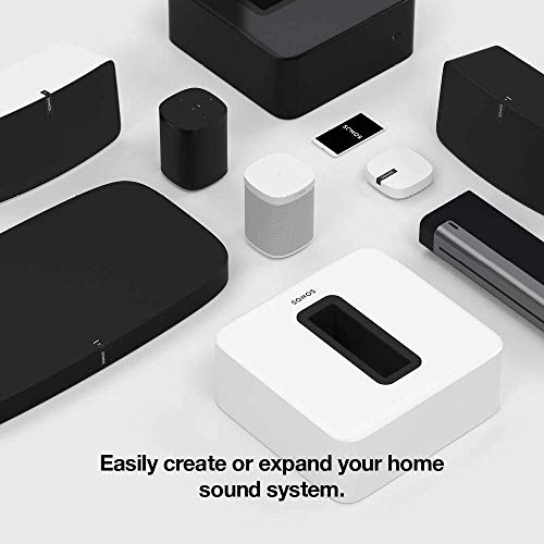 Sonos One (Gen 2) Smart Speaker with Alexa Built-In, White Y430721