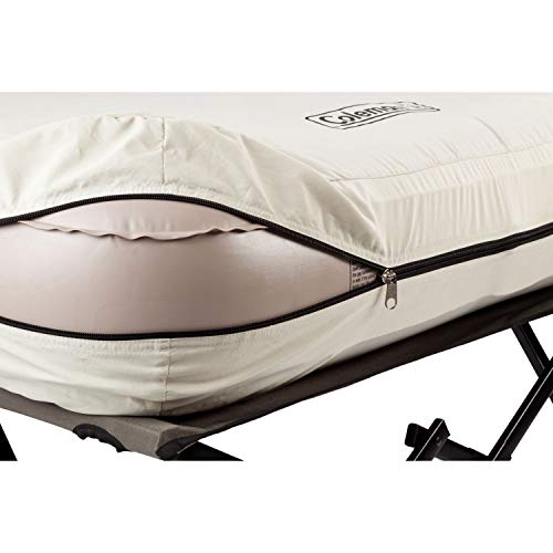 Coleman Queen-Size Airbed Cot Combination with Steel Frame, Battery Pump Included P918982