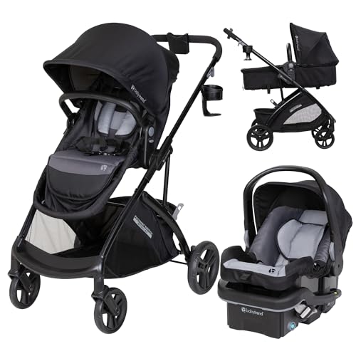 Baby Trend Passport Switch Modular Travel System, Dash Black A1461