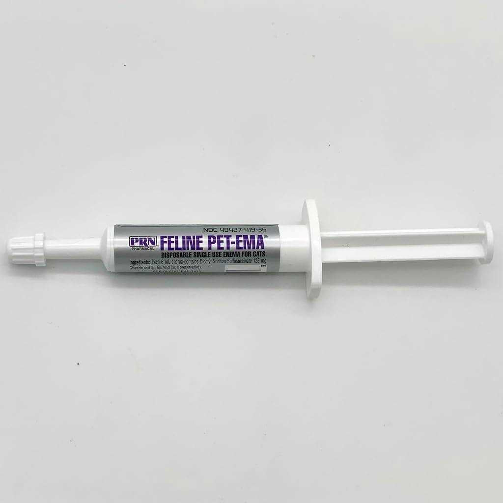 PRN Pharmacal Pet-ema Feline Disposable Enema for Cats M3033