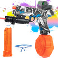 Automatic Gel Ball Blaster with Drum - Electric Gel Splat Blaster with Goggles for Outdoor Games
