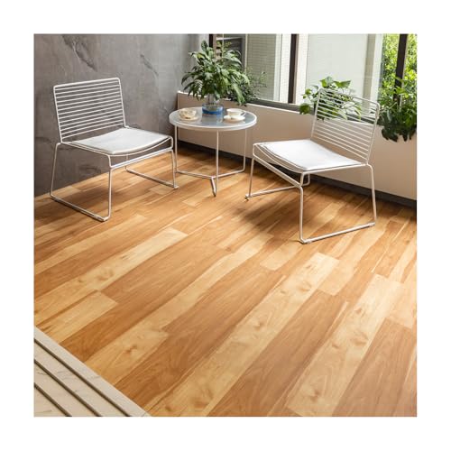 Self Adhesive Vinyl Flooring Planks Wood Effect Waterproof Grey 36pcs U963416