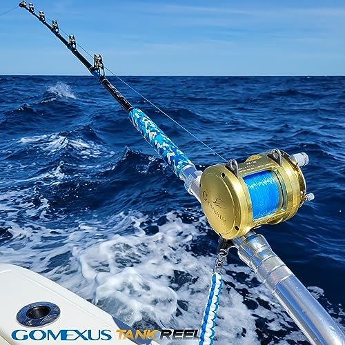 GOMEXUS Trolling Reel Conventional Saltwater Deep Sea Fishing Reel C833