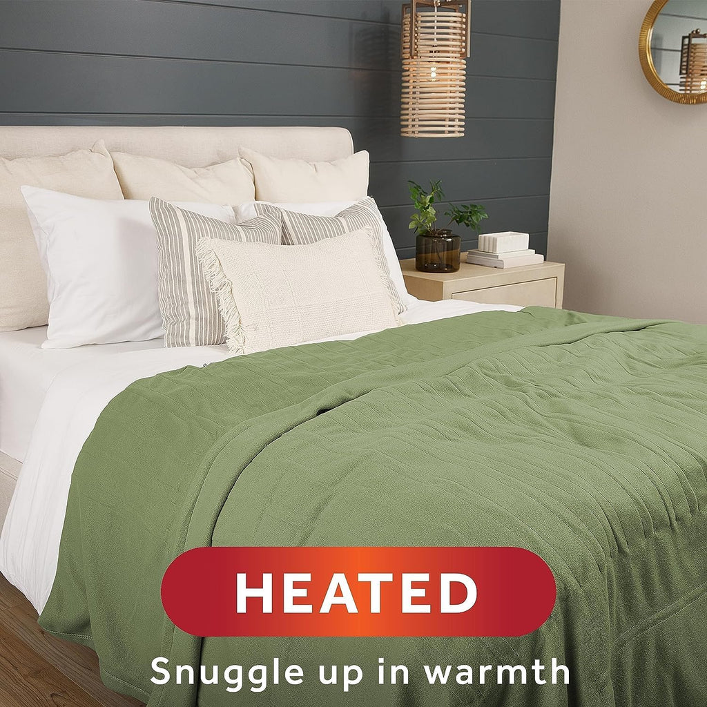 Sunbeam Royal Ultra Ivy Heated Blanket King D79966